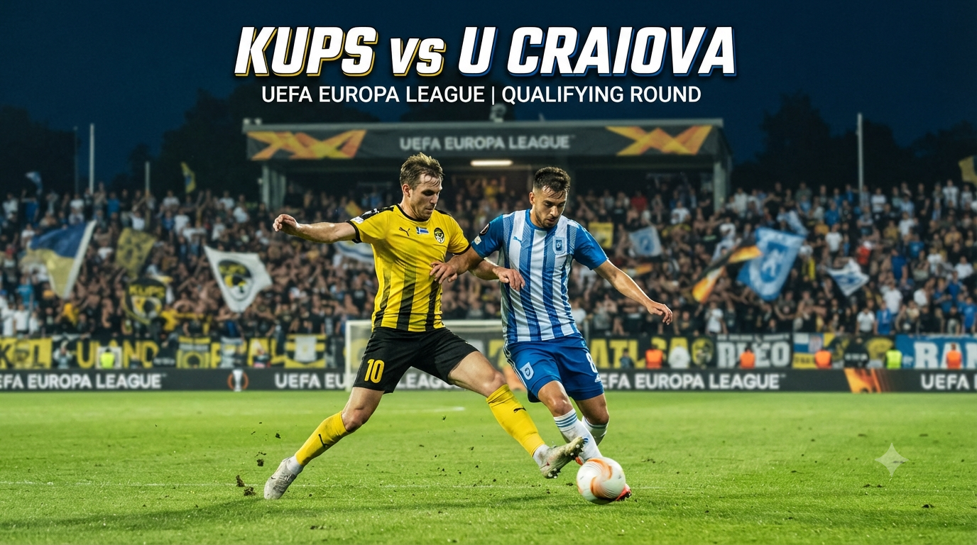 KuPS vs U Craiova Liga Eropa UEFA Malam Ini Pukul 22.00 WIB Tigoals Hadirkan Fakta Penting