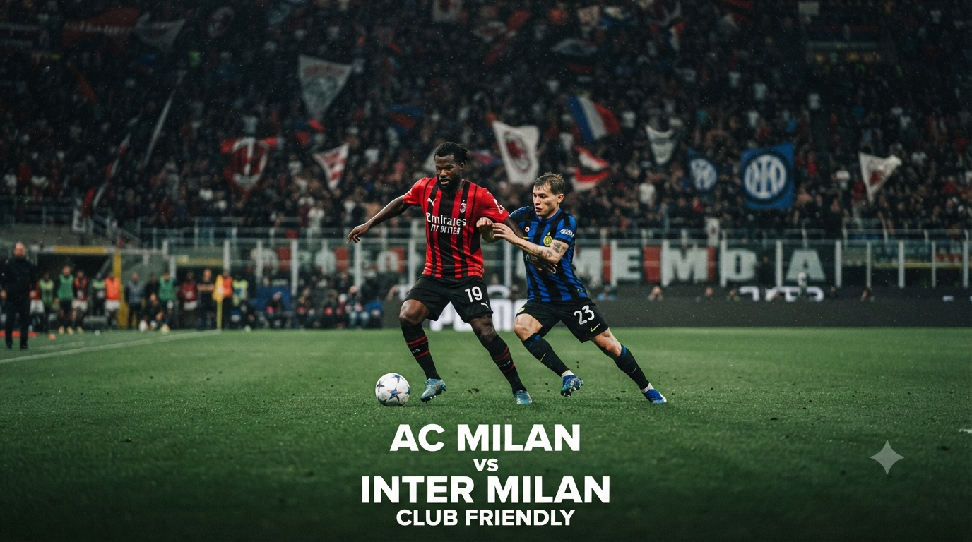 Streaming Tigoals AC Milan vs Inter Milan Club Friendly Sore Ini Pukul 18.00 WIB – Laga Persahabatan yang Wajib Ditonton